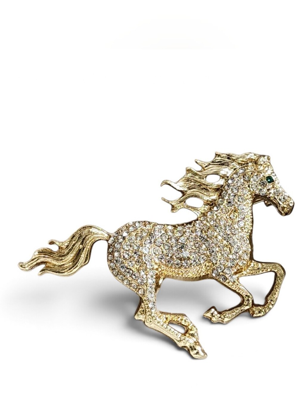 ✨️🐎Vintage Style Rhinestone Horse Brooch Pin